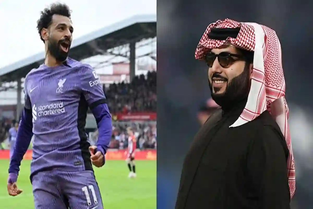 تركي آل الشيخ يعلن عن تواجد محمد صلاح في الهلال